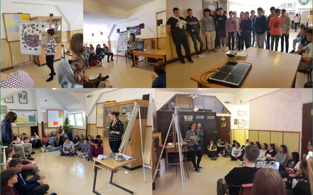 SolServices held special classes to students on solar energy in Szentendre